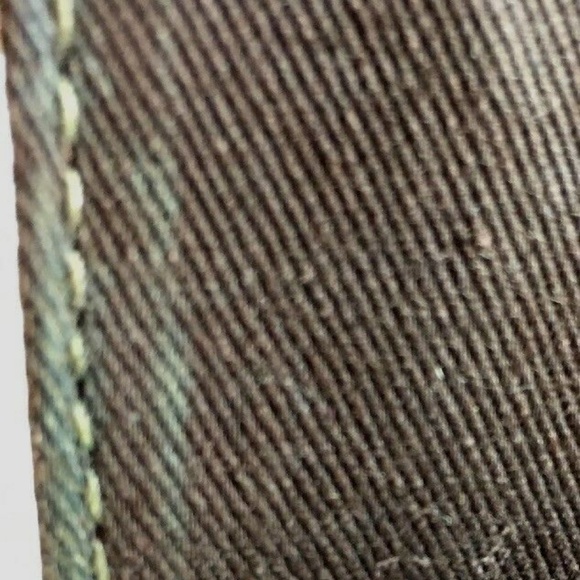 Cole Haan Brown Fabric Leather Trim Shoulder Bag - Picture 8 of 8